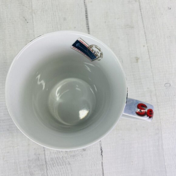 1981 The Postcard Factory I LOVE SEATTLE I LOVE SPACE NOODLE Graphic Mug Cup - Picture 8 of 12